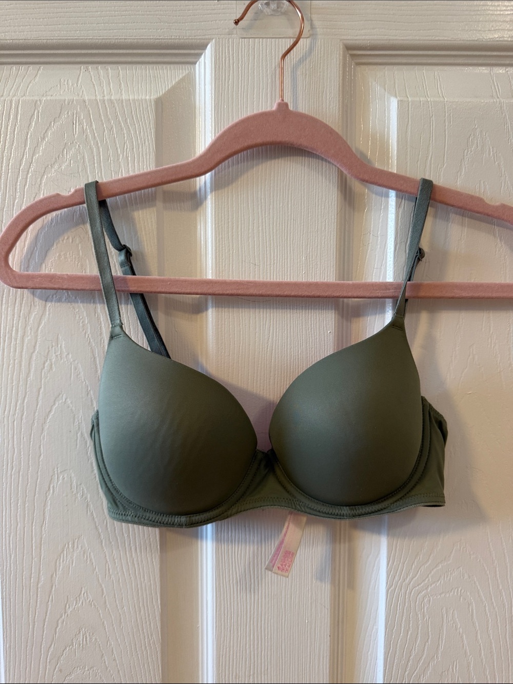 Victoria's Secret Olive Green T-Shirt Bra